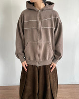 Bear Pigment Winter Hood Zip-Up