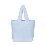 MORNING GLORY padding shoulder big bag [st.blue]