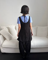 Halterneck Bubble Tee (2colors)