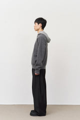 Vピンタックワイドパンツ
