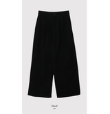 Two Pintuck Cotton Wide Pants (3color)