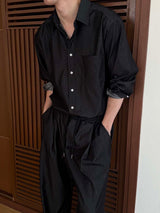 [SET UP가능] Cooling denim shirts(2color)