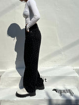 FLOWER DOT DENIM PANTS code 23001