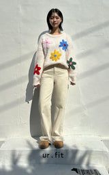 LIN BLANC COLOR DENIM PANTS code 18300