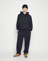 25FW ダブルラインロゴパンツ ブラック