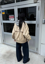  CROP TRENCH BLOUSON