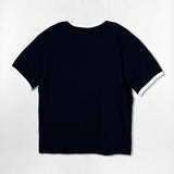 ドローイング ラフ リンガー Tシャツ- 4カラー