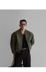 Crop MA-1 Jacket [Khaki]