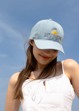 LOGO BALL CAP - ICE DENIM