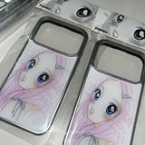 [Production takes 7 days] HEESU I Phone case [Silver]