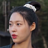 bubbly floral scrunchie_3 colors