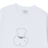 25SS ベアドールラインアーカイブショートスリーブTシャツ ホワイト