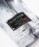 BBD Anxiety Smoke Graphic Denim Jacket (Black)