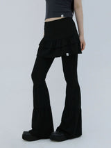 カンカンスカートパンツ(BLACK)