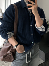 グラスクラシックニジュカラカーディガン