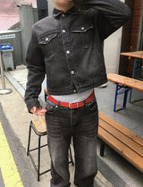 No.1853 PJクロップ デニム ジャケット