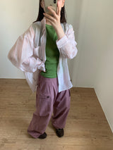 ペペレイヤーノースリーブ (5color)