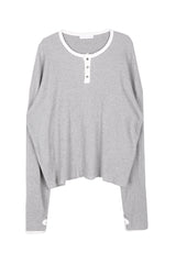 No.0971 warmer henly neck T (4color)
