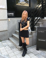 スターショートフードジャンパー