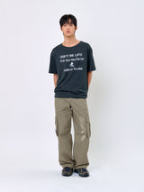 マッドハッターTシャツ (リラックスフィット)_チャコールメランジ