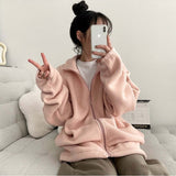 [3 sizes*/unisex!]Elti Campus Fleece Zip-up