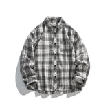 D Glen Checkered Long Sleeve Shirt (2 colors)