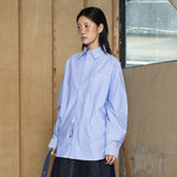 GS010 Edge Stitched City Boy Shirt (SKY BLUE)