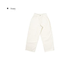 Milt Back Adjust Strap Balloon Wide Pants
