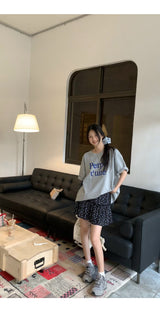 パルフェコットンルーズフィット半袖Tシャツ