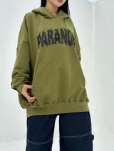 FW) BOXY HOOD DAILY HIP PARANOID HOOD - 2 COLOR