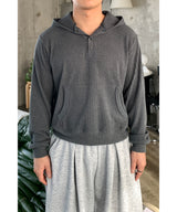 ヘンリーネッククロップパーカー