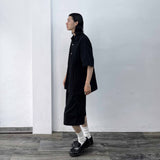 Slouchy Long-line shirt