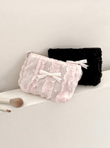 1+2 Lace Ribbon Mini Coin Pouch