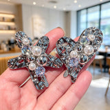 Star Heart Pearl Metal Hair Clip Set