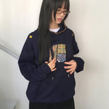 コーヴビンテージパッチワークオーバーフィットフーデッドTシャツ