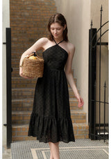 Camellia Dress Black