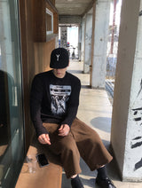 No.1713 train thin knit T