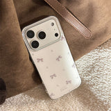 グリッター ダイヤモンド リボン iPhone ケース