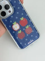 レッドアプレスケース (シルバー)