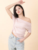 シースルーリボントップス Pink