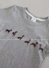 Jenny Dachshund Printed Short Sleeve T-shirt