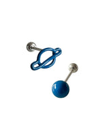 Pastel doodle piercing (Navy)