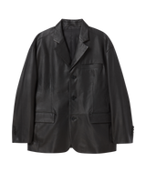 25FW カウハイドレザーブレザーブラック