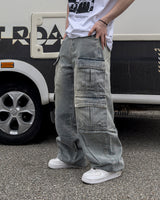 Tech Double Cargo Wide Pants