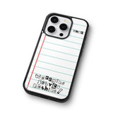 diary epoxy bumper case