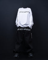 BBD No Sympathy Wide Cotton Pants (Black)