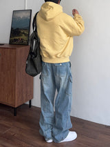 Glide Wide Cargo Denim (3color) (No.1007)