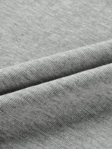 Lettering heavy crop half-sleeves 3color