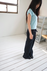 drop denim pants