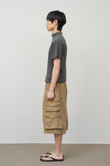 Stone Double Cargo Bermuda